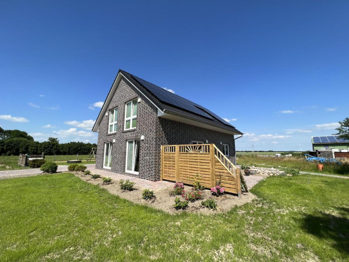 Ferienwohnungen Ebbe Und Flut - Niedrigenergiehaus Elpersbüttel Esterno foto