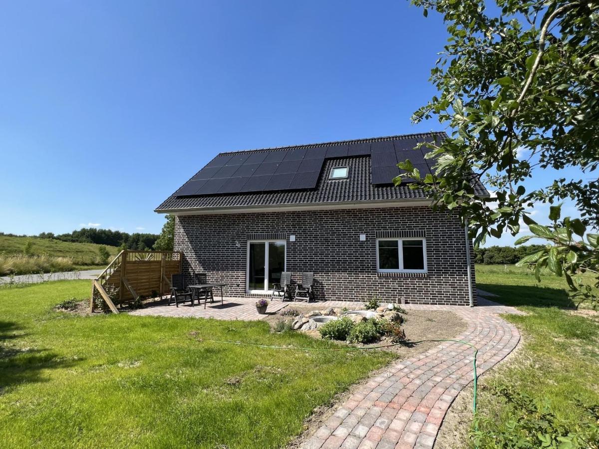 Ferienwohnungen Ebbe Und Flut - Niedrigenergiehaus Elpersbüttel Esterno foto
