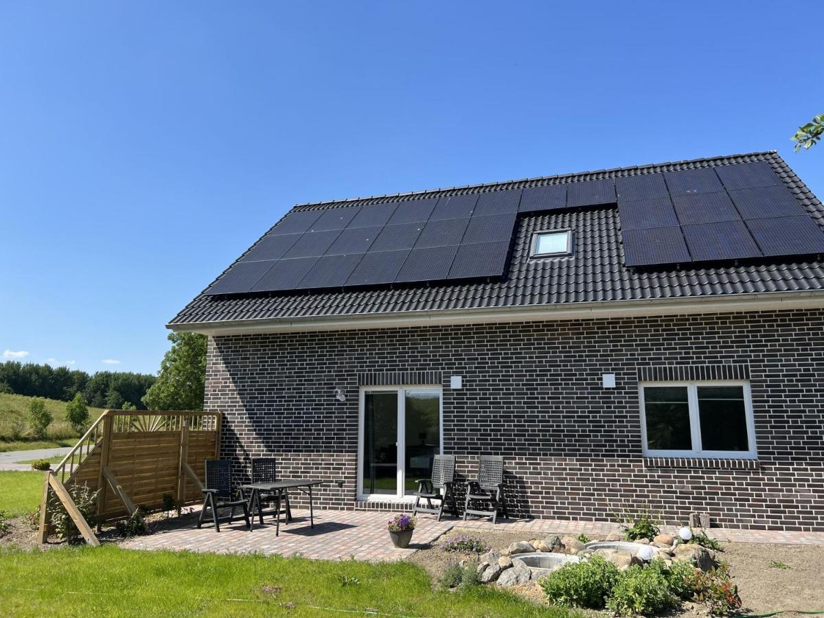 Ferienwohnungen Ebbe Und Flut - Niedrigenergiehaus Elpersbüttel Esterno foto